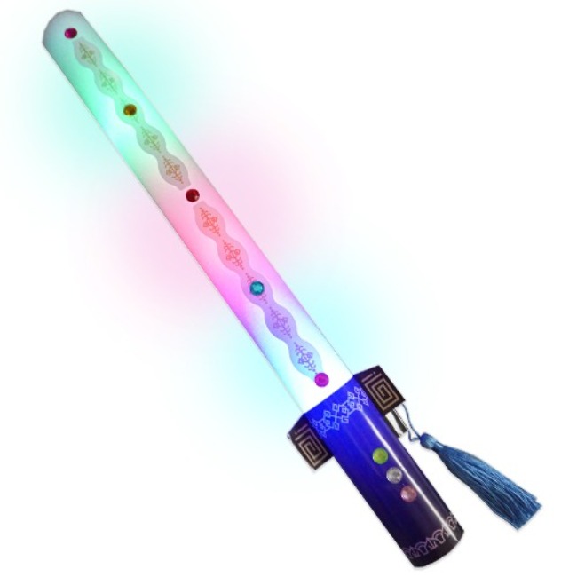 사극놀이  휘리릭 LED 전통 광선 검 (4인용)