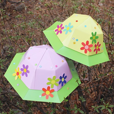 봄꽃 모자 접기(6인) 만들기재료