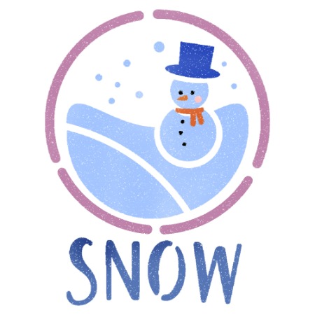 우돌아트 스텐실도안 1360 눈사람 스노우볼 겨울 크리스마스스텐실