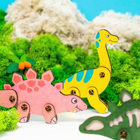 MDF 공룡화석 놀이 장난감만들기