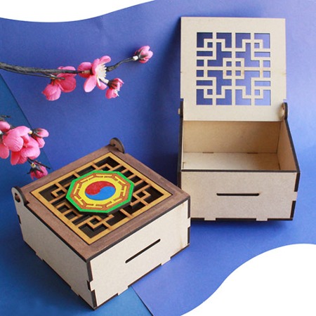 DIY 전통 문양 저금통 상자 만들기